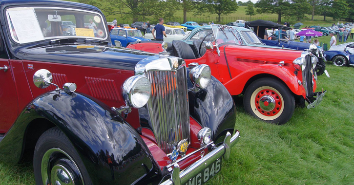Classic Cars at Raby Castle